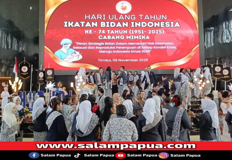 Garda Terdepan Kesehatan Ibu Dan Anak, Ratusan Bidan Rayakan HUT Ke-74 IBI