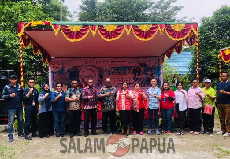 Hari AIDS Sedunia 2023: Pemkab Mimika, Freeport Dan Komunitas Lainnya Bergerak Bersama Akhiri AIDS 2030