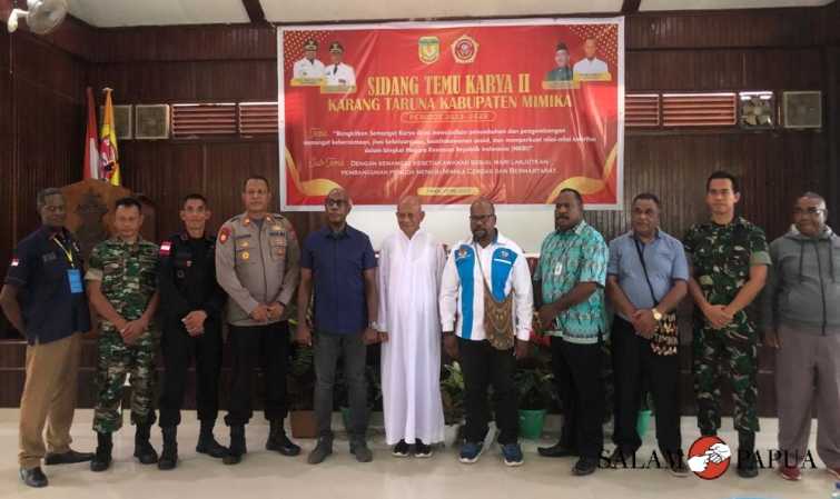KARANG TARUNA MIMIKA GELAR SIDANG TEMU KARYA II