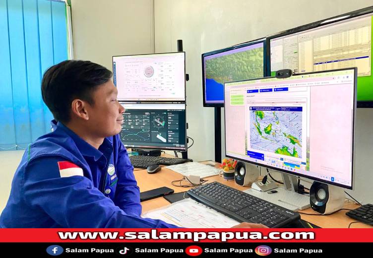 Mimika Masuki Puncak Musim Hujan, BMKG Prediksi Juni Didominasi Hujan Ringan Dan Berkepanjangan