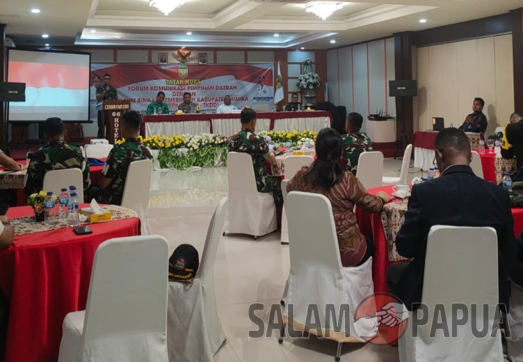 Bupati Mimika Meminta Tokoh Agama Turut Andil Amankan 1 Desember Dan Pemilu 2024