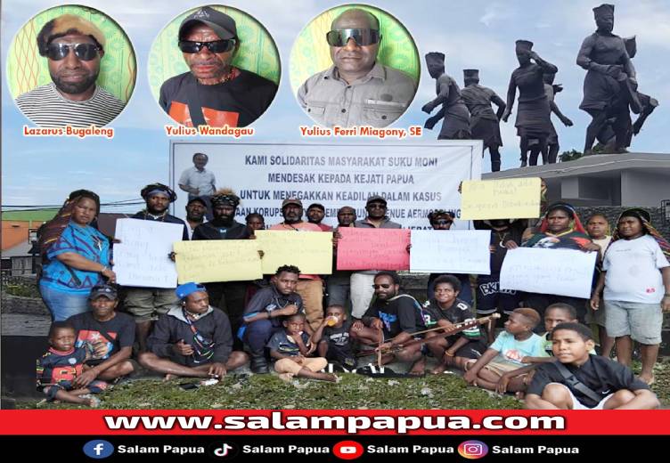 Dinilai Tak Adil, Suku Moni Minta Kejati Papua Bebaskan Paulus Kurnala