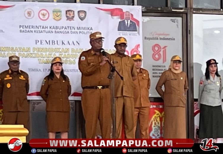 Bupati Mimika Tegaskan Disiplin Kepala OPD Dan Minta Percepat Tindak Lanjut APBD Perubahan