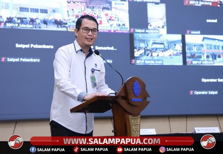 Direktur Jenderal Pembinaan Pelatihan Vokasi dan Produktivitas (Binalavotas) Kemnaker, Darmawansyah (salampapua.com/Foto Humas Kemnaker RI)