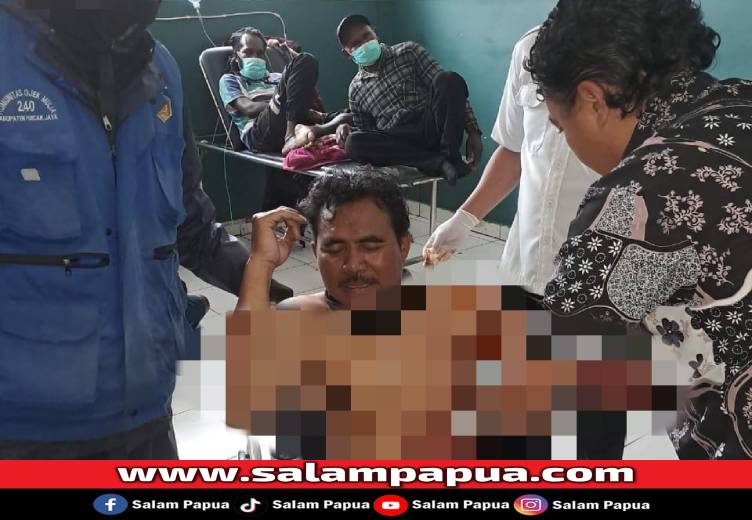 Seorang Warga Terluka Parah Ditikam OTK Di Puncak Jaya