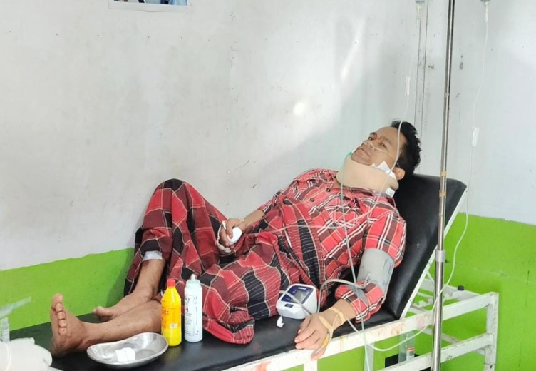 SEORANG PEDAGANG DI INTAN JAYA DIBACOK OTK