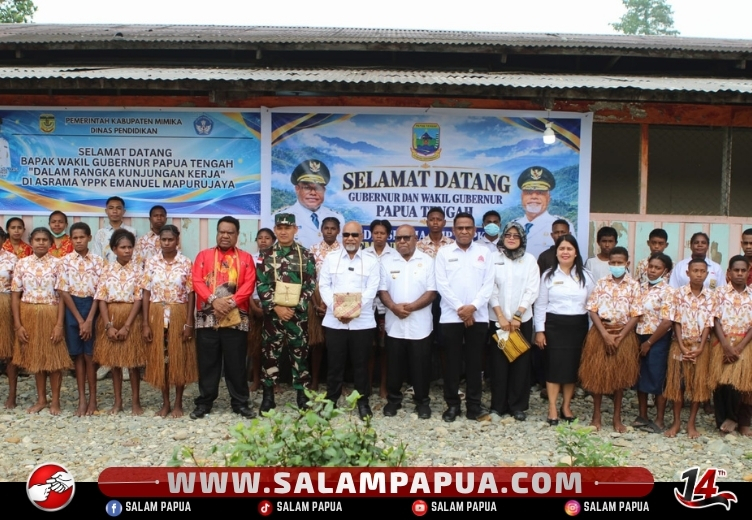Wagub Papua Tengah Deinas Geley Kunker Ke Mimika, Tinjau Potensi Industri Dan Pembangunan BLK UMKM