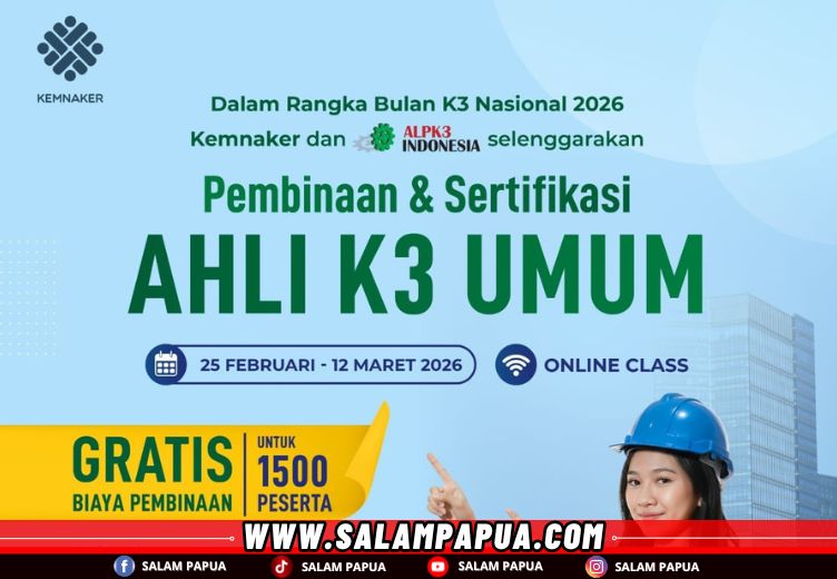 Kemnaker Buka Pelatihan Ahli K3 Umum Gratis Secara Daring, Lihat Batas Akhir Pendaftarannya