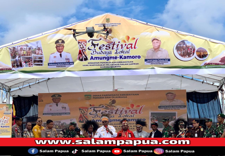 Bupati Mimika Ajak Masyarakat Untuk Lestarikan Budaya Amungme Dan Kamoro