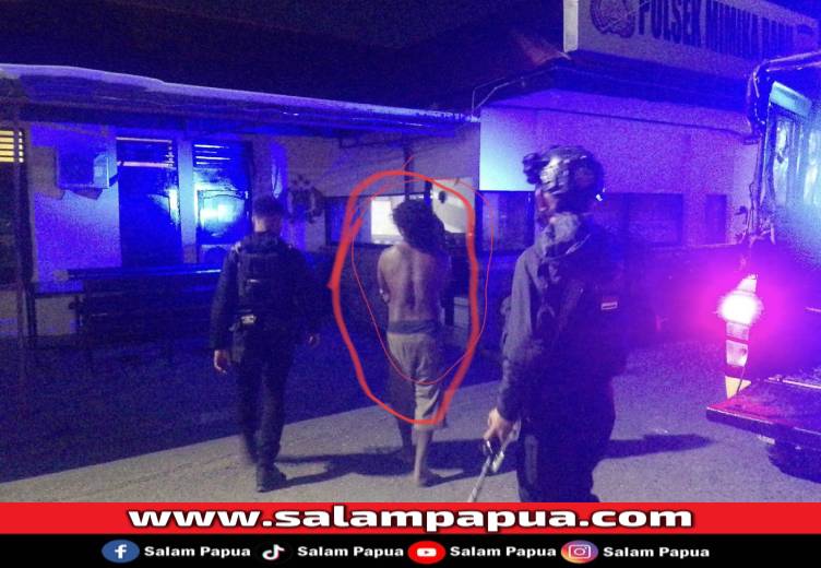 Mabuk Miras Dan Palang Jalan, Seorang Pemuda Nyaris Diamuk Massa Dan Diamankan Polisi
