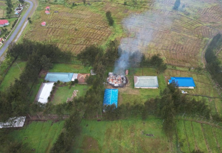 Perpustakaan SMAN 1 Ilaga Dibakar KKB