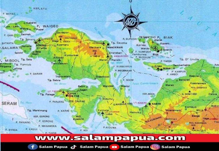 Inilah Pulau Terbesar Di Indonesia, Papua Nomor Berapa