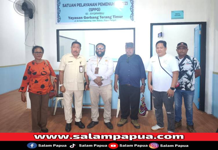 Sidak Dapur MBG Di Nabire, DPR Papua Tengah Temukan Banyak Hal Berikut