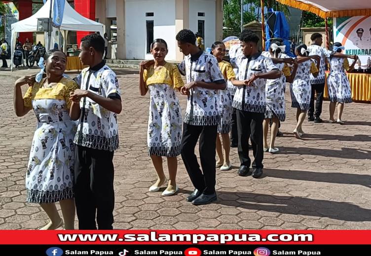 Sanggar Siloam Juarai Lomba Yospan Kemenpora Gelaran PYCH Mimika