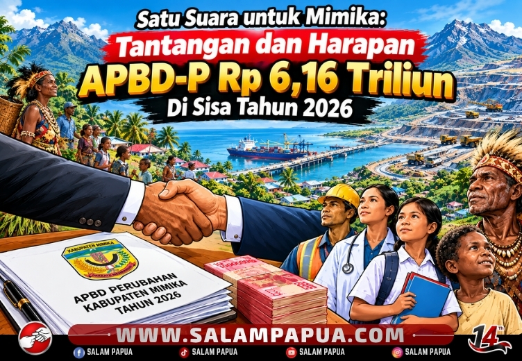 Satu Suara Untuk Mimika: Tantangan Dan Harapan APBD-P Rp 6,16 Triliun Di Sisa Tahun 2026