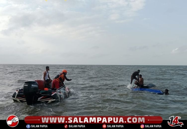 Speed Boat Bermuatan 1 Ton Buah Mangga Tenggelam Di Perairan Manasari, Nakhoda Ditemukan Selamat