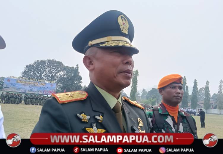HUT Ke-81 TNI, Papua Tengah Resmi Miliki Kodam Mambruk