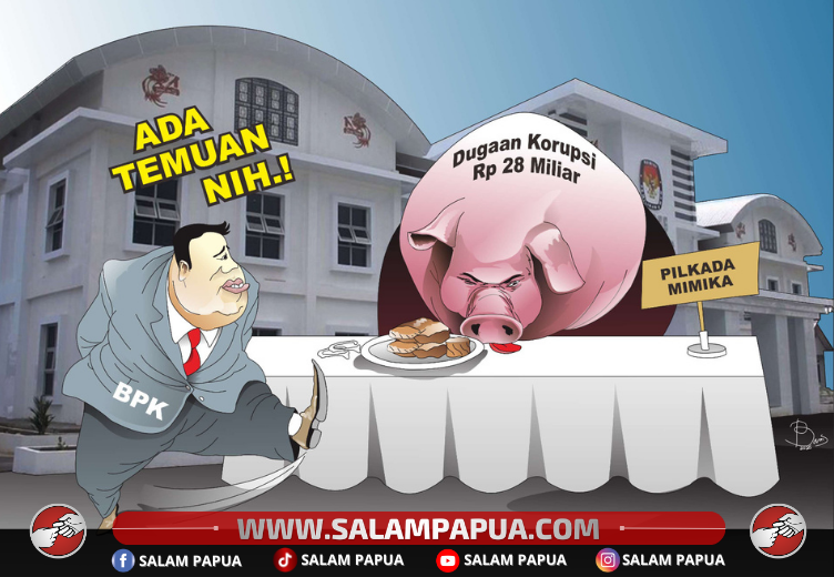 Menatap Bayang-Bayang Dugaan Korupsi Dana Hibah Pilkada Mimika Rp 28 Miliar