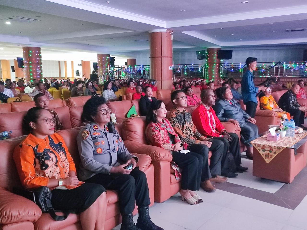 Pemkab Mimika Gelar Ibadah  Natal Bersama Dan Doa Lintas Agama