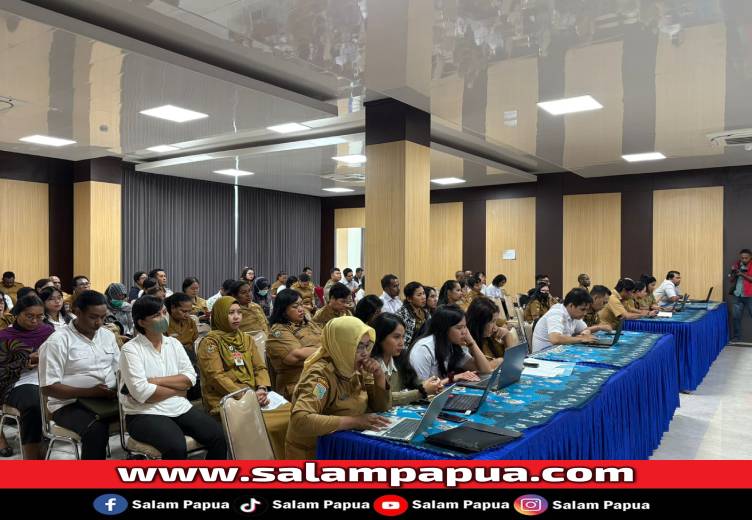 Bappeda Mimika Gelar Evaluasi Fisik Dan Keuangan Program OPD Tahun 2025