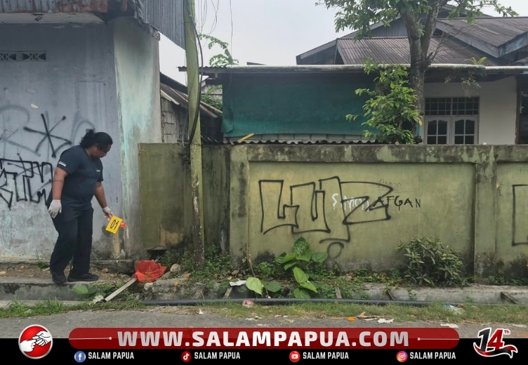Jasad Bayi Ditemukan Di Dalam Kantong Plastik Di Jalan Megantara Timika