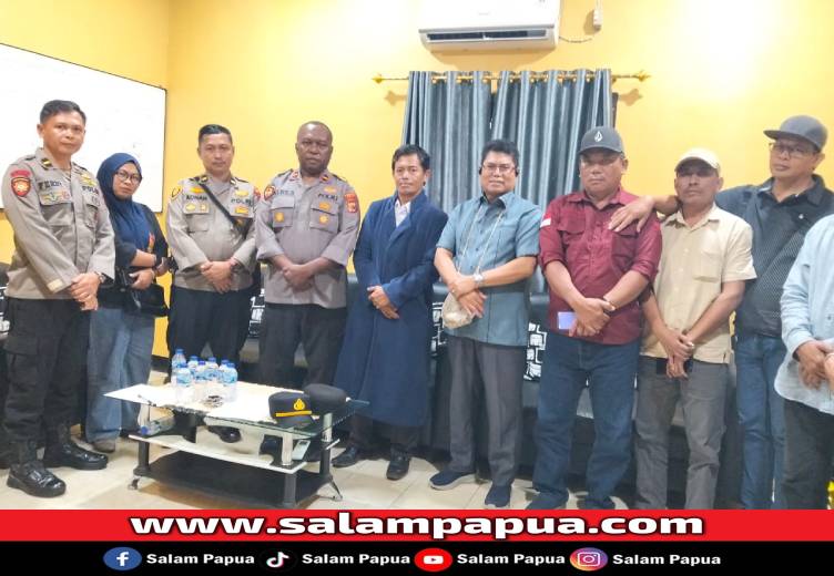 Polsek Mimika Timur Fasilitasi Mediasi, Tudingan Terhadap Kepala Distrik Dipastikan Tidak Benar