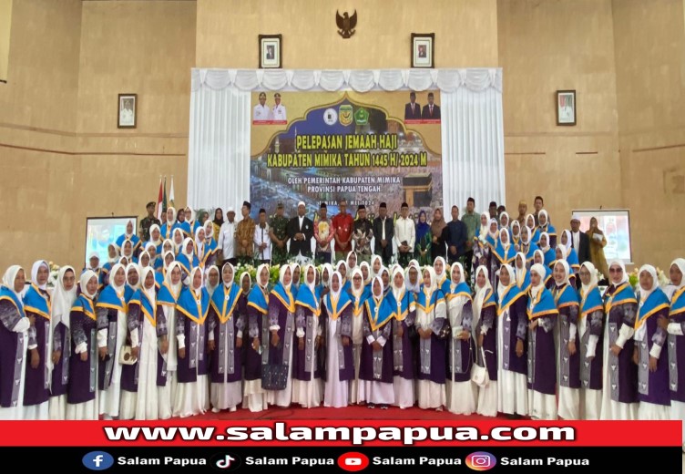 Lepas Jamaah Haji 2024, Ini Harapan Pemkab Mimika