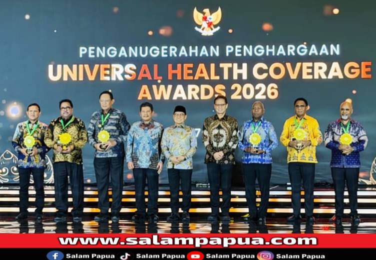Papua Tengah Raih UHC Award 2026 Kategori Utama