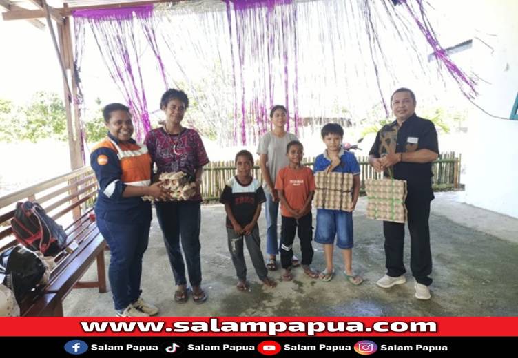 PT Petrosea Tbk Bagikan 300 Butir Telur Paskah Ke Tiga Gereja Di Ring I Perusahaan