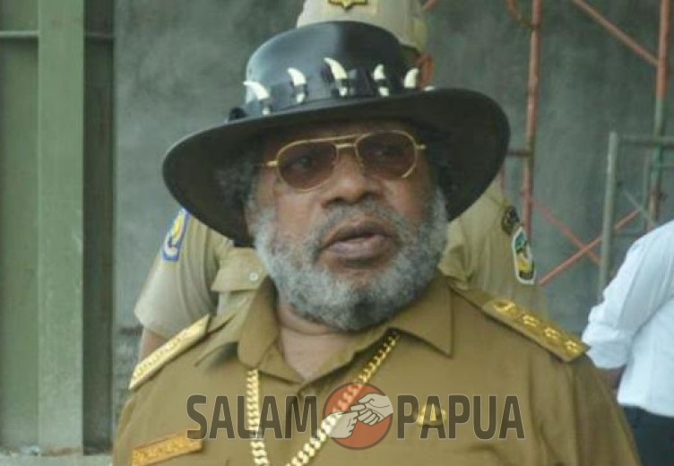 Eltinus Omaleng Pulang Ke Timika, Aparat Gabungan Kawal Konvoi Hingga Ibadah Syukur Di Mile 32