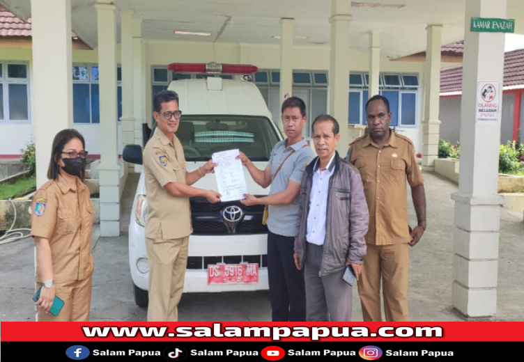 Jenazah Pria Tanpa Identitas Dimakamkan Pemkab Mimika Di TPU SP 1