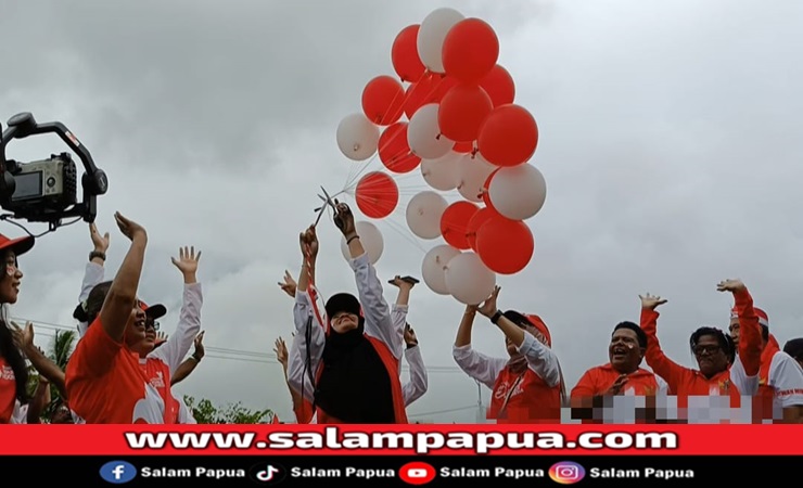 Meriahkan HUT Ke-79 RI, Setwan DPRD Mimika Gelar Berbagai Lomba