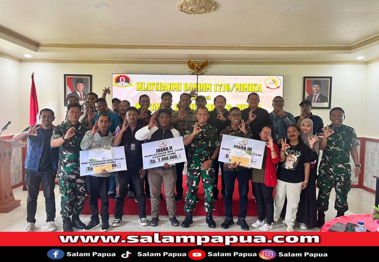 TMMD Ke-124 Tahun 2025, Kodim Mimika Raih Dua Penghargaan Nasional