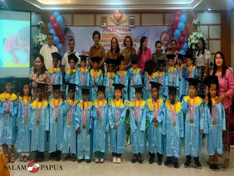 YAYASAN PONDOK PEMULIHAN TK MIRACLE SCHOOL GELAR PELEPASAN 26 ANAK TK B ANGKATAN KE-VII