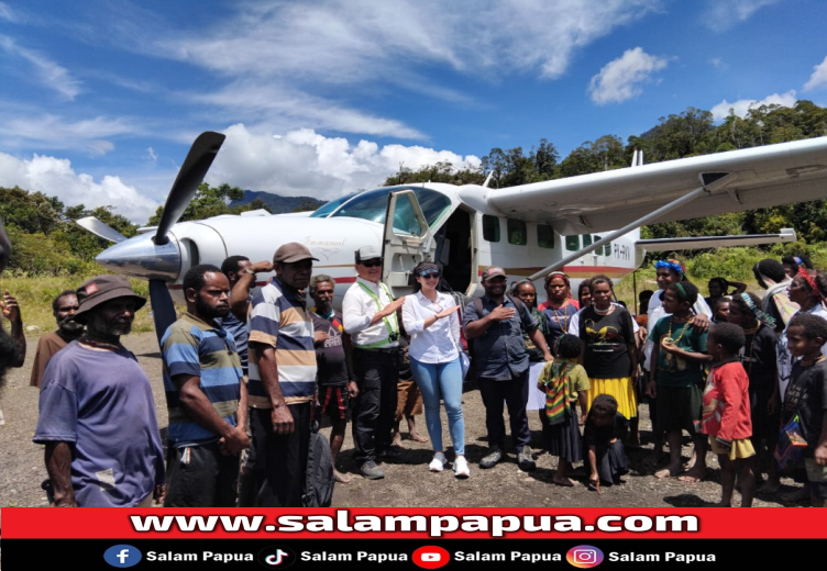Warga Jila Kembali Nikmati Layanan Pesawat Secara Swadaya