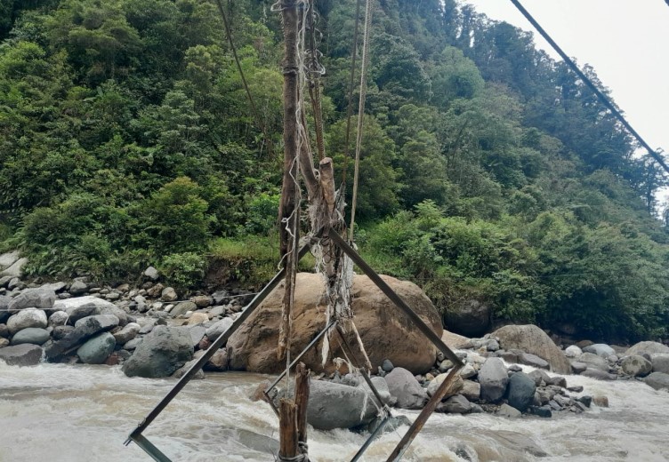 Longsor Melanda 3 Kampung Di Tembagapura, Jembatan Putus Dan Masyarakat Kesulitan Dapatkan Bahan Makanan