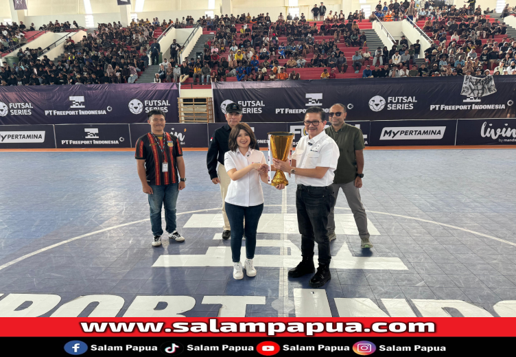Freeport Indonesia Futsal Series 2024 Berlangsung Sukses Di Mimika Sport Complex