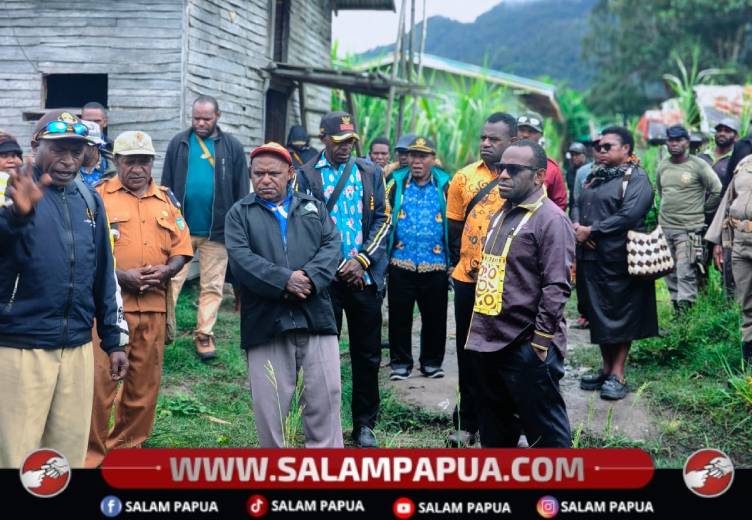 Kunker Ke Tigi Utara, Bupati Deiyai Tinjau Sekolah Hingga Fasilitas Kesehatan