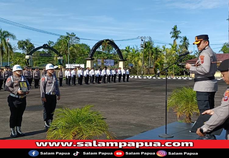 Langgar Disiplin, Anggota Polres Mimika Diberhentikan Tidak Dengan Hormat
