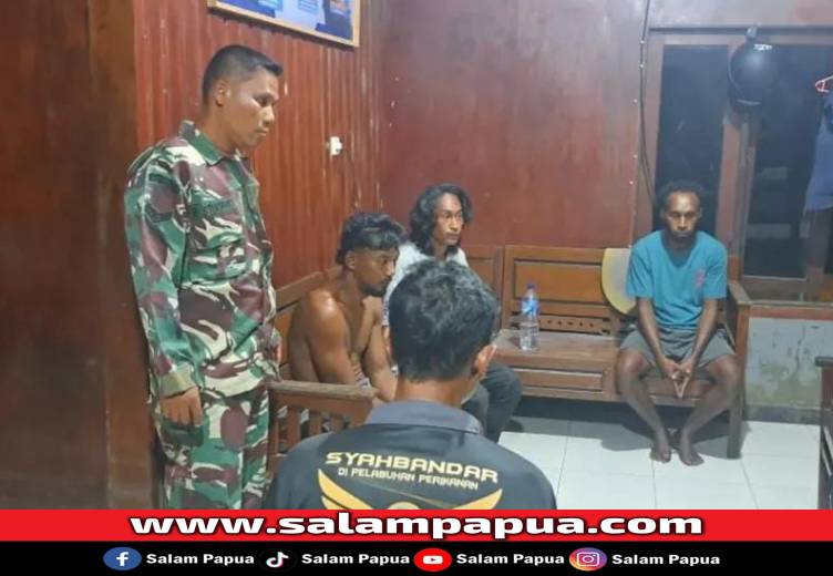 Aparat Gabungan Bekuk Tiga Pengedar Sabu Dan Ganja Di Poumako