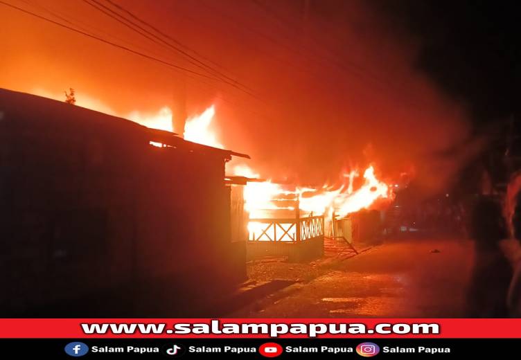 Tiga Kios Di Jalan Pendidikan Terbakar, Ini Pemicunya
