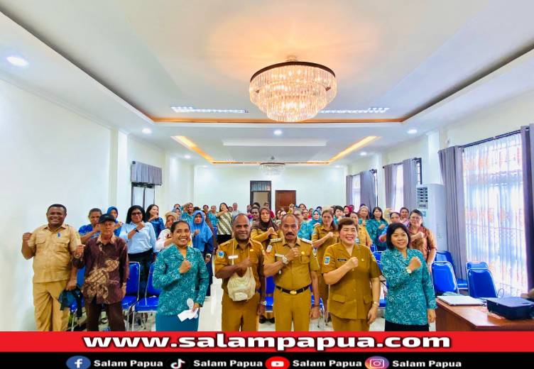 Distrik Miru Gelar Sosialisasi PHBS Untuk 50 Ketua Kader Posyandu