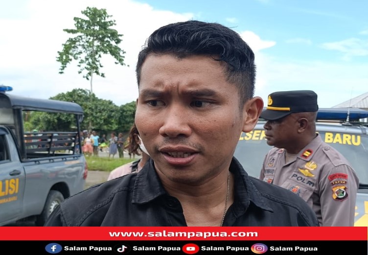 Polisi Amankan Satu Pelaku Pembunuh Nelson, Mayat Yang Ditemukan Membusuk Di Gedung Eks Dinas Perpustakaan Mimika