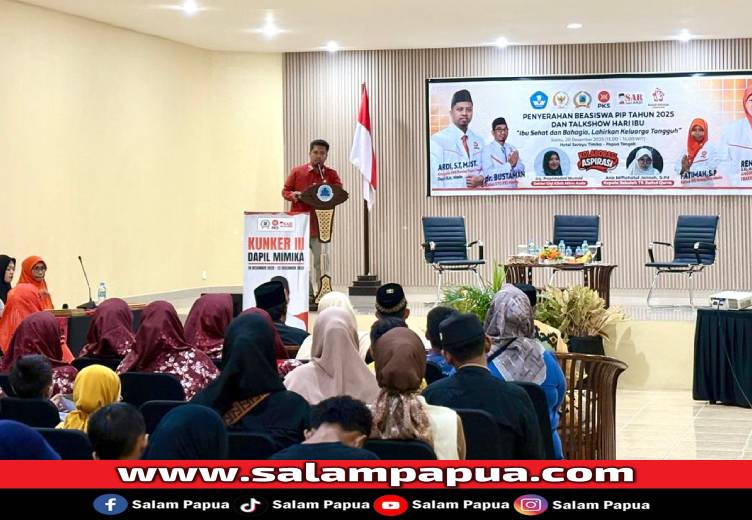 63 Siswa Terima Beasiswa PIP 2025 Usulan DPR Papua Tengah