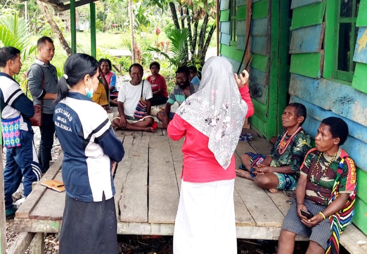 UNICEF Gelar Sosialisasi Kesehatan Pada Anak Di Kelurahan Kamoro Jaya