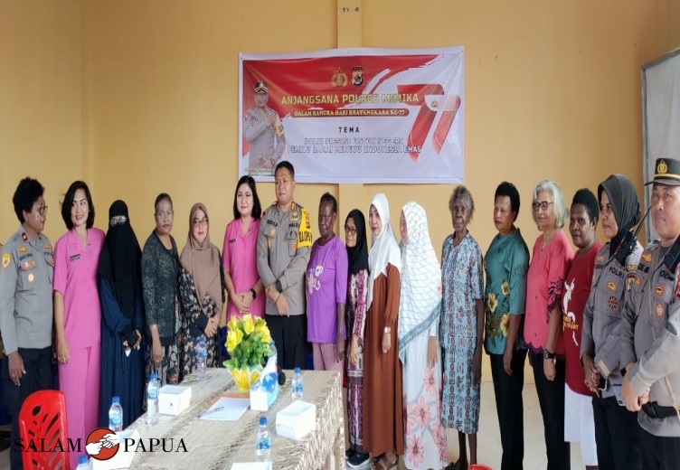 WARAKAWURI: HUT BHAYANGKARA JADI MOMEN MENGINGAT ALMARHUM SUAMI
