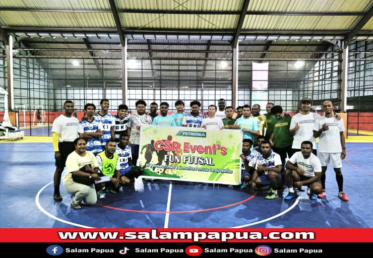 PT Petrosea Gelar Fun Futsal Bersama Pemuda Gereja, Dorong Semangat Olahraga Lewat Program CSR