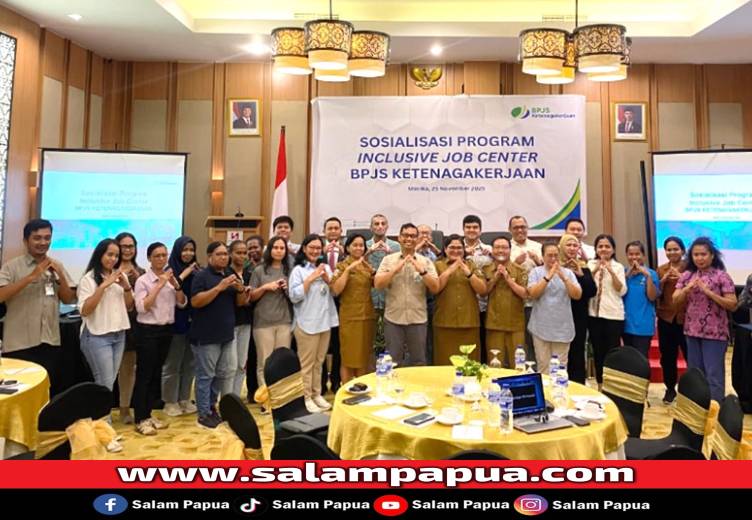 Perluas Akses Kerja Hingga Bagi Disabilitas, BPJS Ketenagakerjaan Mimika Sosialisasikan IJC