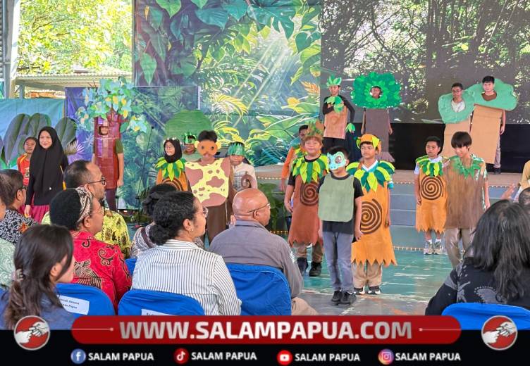 Bentuk Siswa Peduli Lingkungan Sejak Dini, PYP Exhibition YPJ KK Dipuji Disdik Mimika