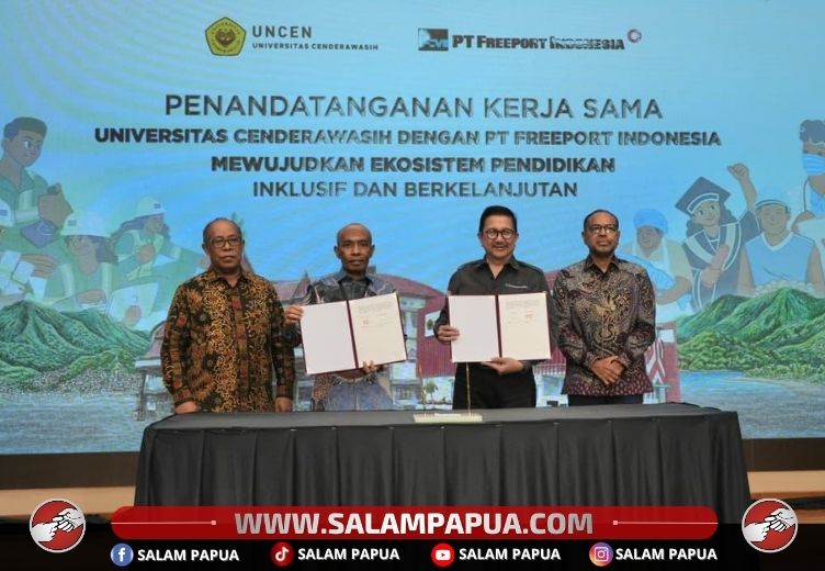 Kuliah Umum Dan Kerja Sama Strategis UNCEN-Freeport Indonesia Dorong Pendidikan Inklusif Di Papua
